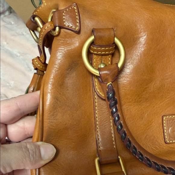 Dooney and Burke Large Satchel Handbag 👜 w/ Crossbody Strap EUC - Picture 16 of 17